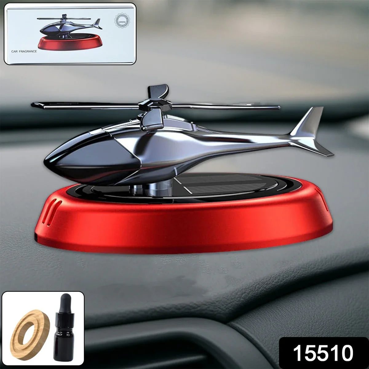 Aero Scent Pro™ Rotating Car Dashboard Perfume Diffuser – 1 Set