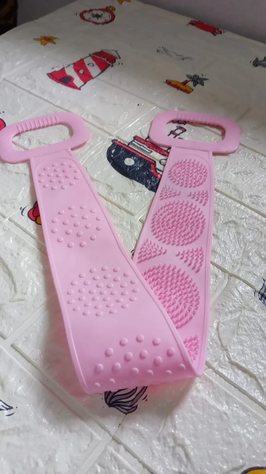 Eco Soft Pro Silicone Bath & Back Scrubber Strap