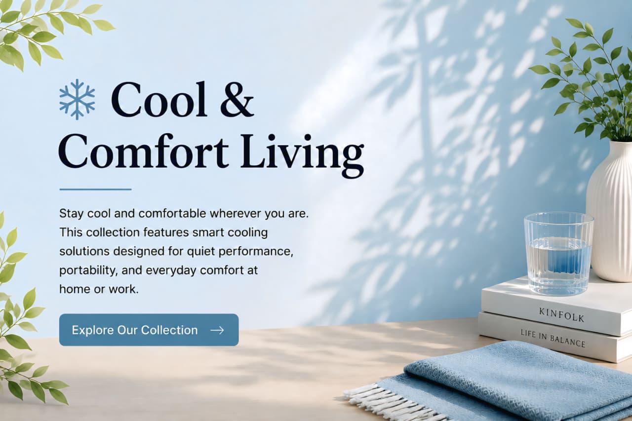 ❄️ Cool & Comfort Living