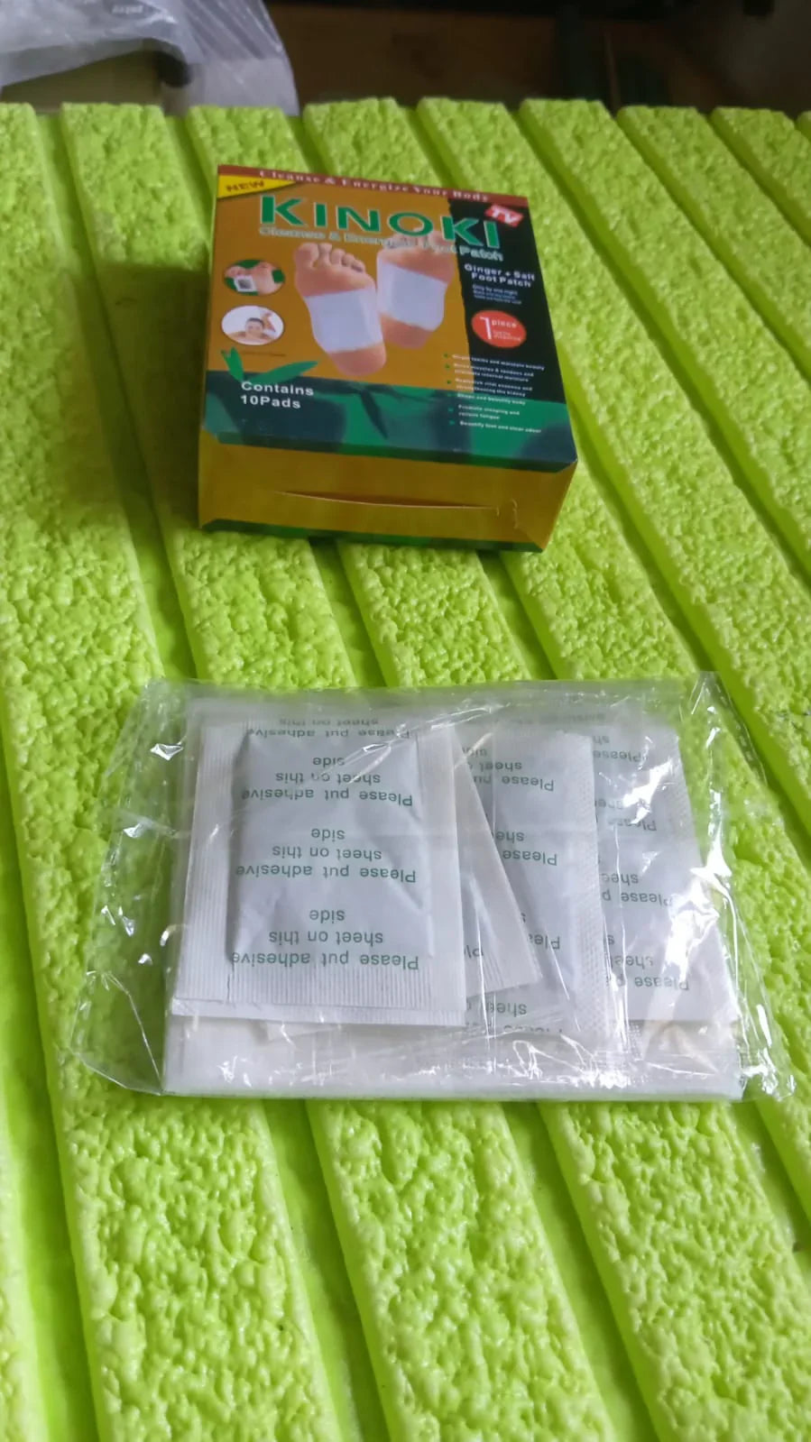 Detoxi Pure Ginger & Salt Cleansing Foot Pads (30-Piece Set)