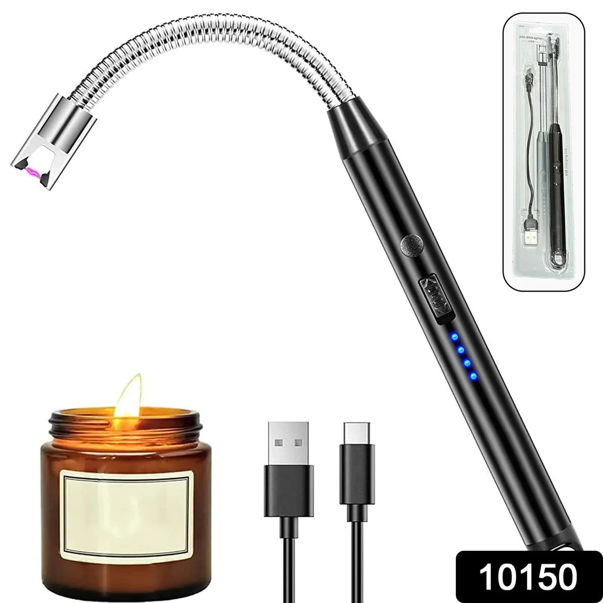 Plasma Flex Pro USB Rechargeable Windproof Arc Lighter