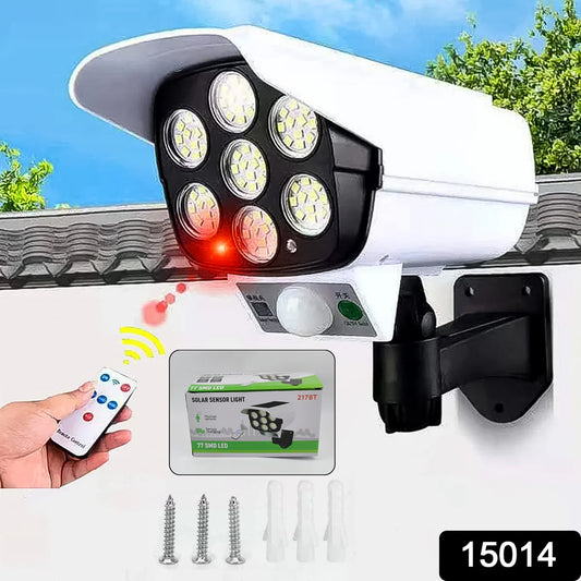Solar Guard Pro Motion Sensor Security Wall Light (Camera Style)