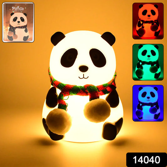 Panda Glow Pro 7-Color Silicone Touch Night Lamp