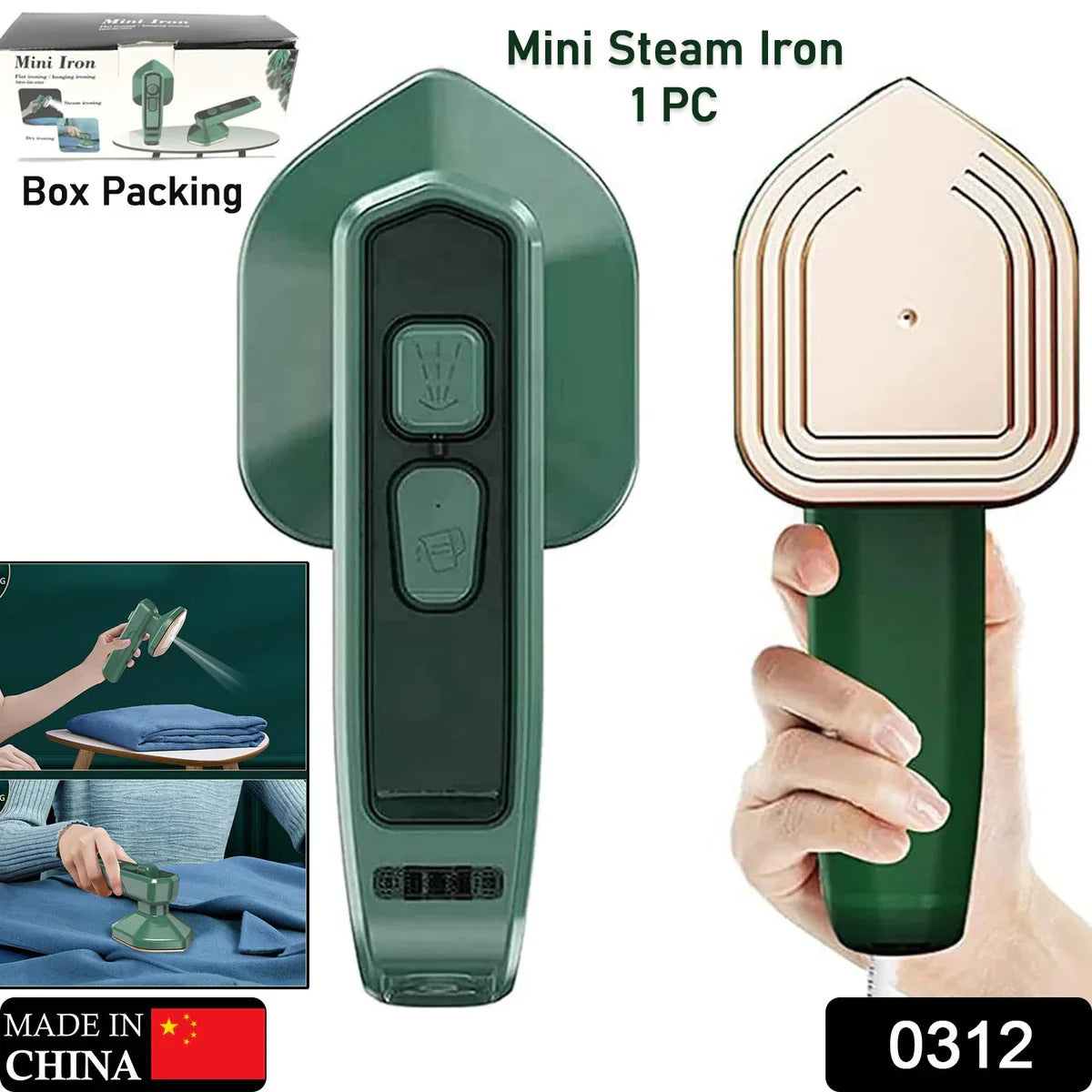 Steam Ease Pro Portable Handheld Garment Steamer