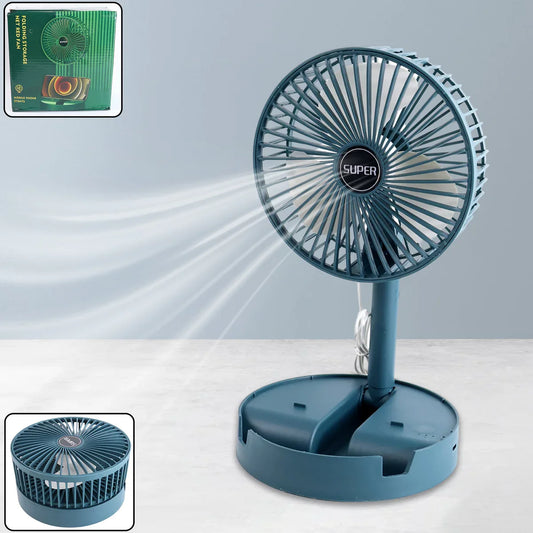 Silent Breeze Pro Telescopic Portable Desk Fan