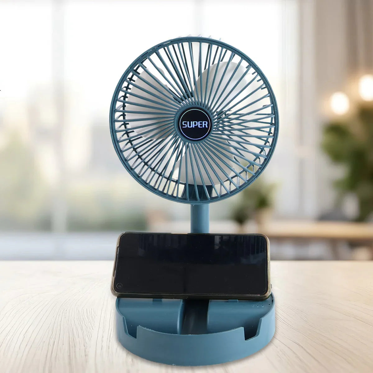 Silent Breeze Pro Telescopic Portable Desk Fan