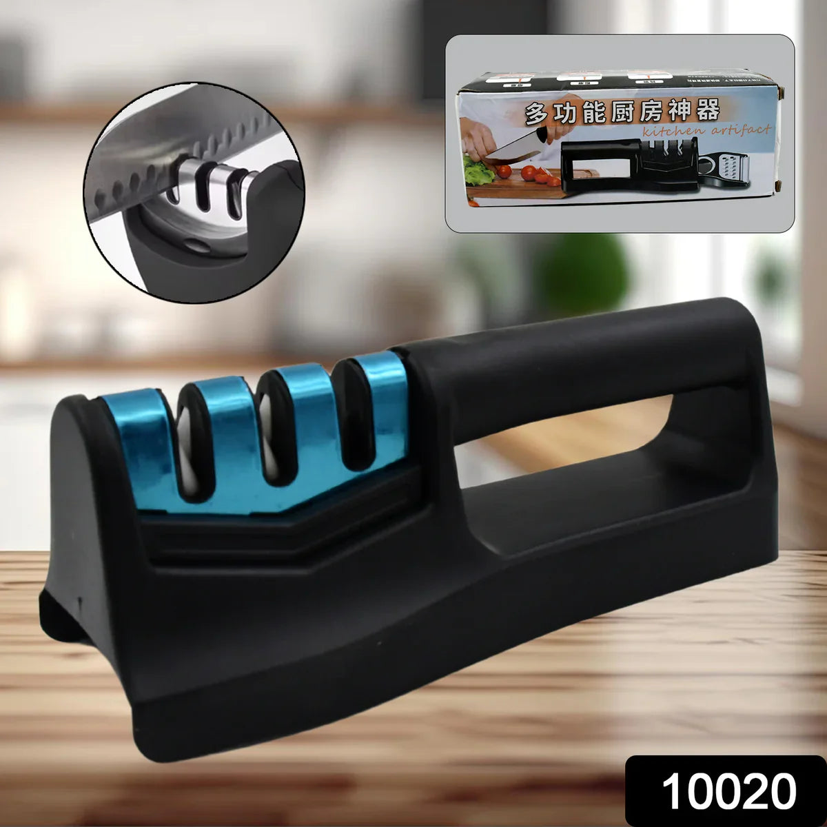 Chef Master Pro 9-in-1 Knife Sharpener & Kitchen Tool