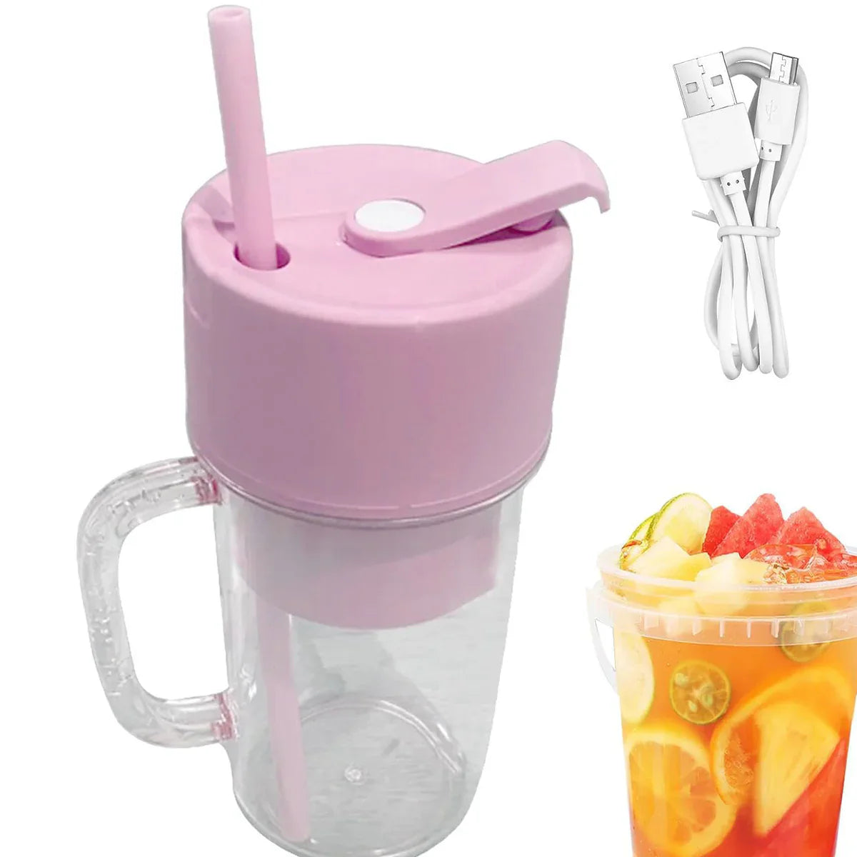 Blend Go Pro 2-in-1 USB Portable Juicer (340ml)