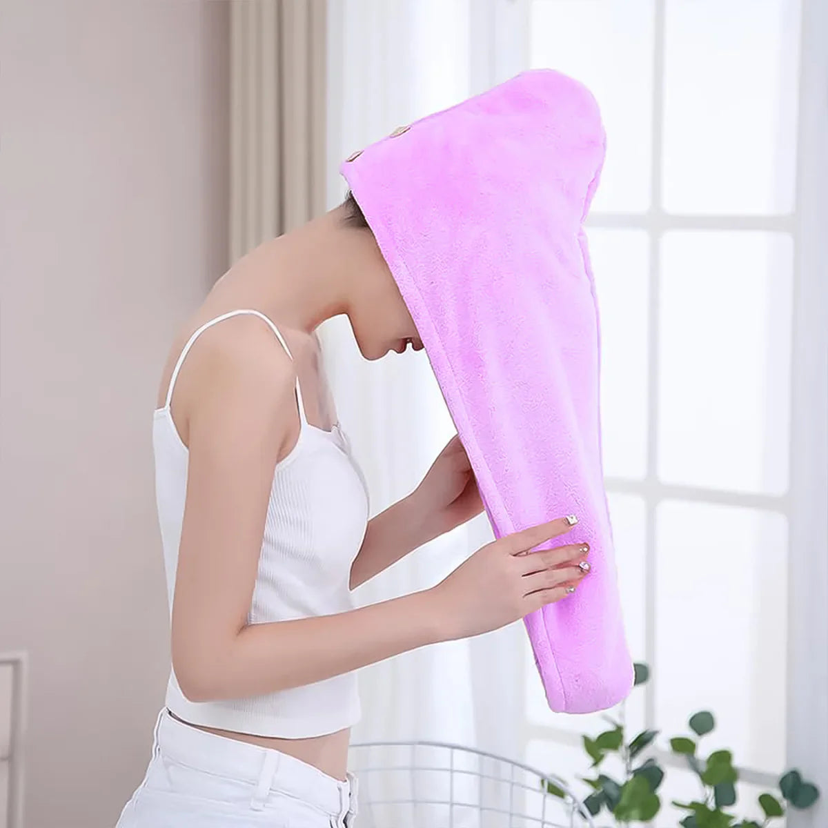 Dry Wrap Pro Ultra-Absorbent Microfiber Hair Turban