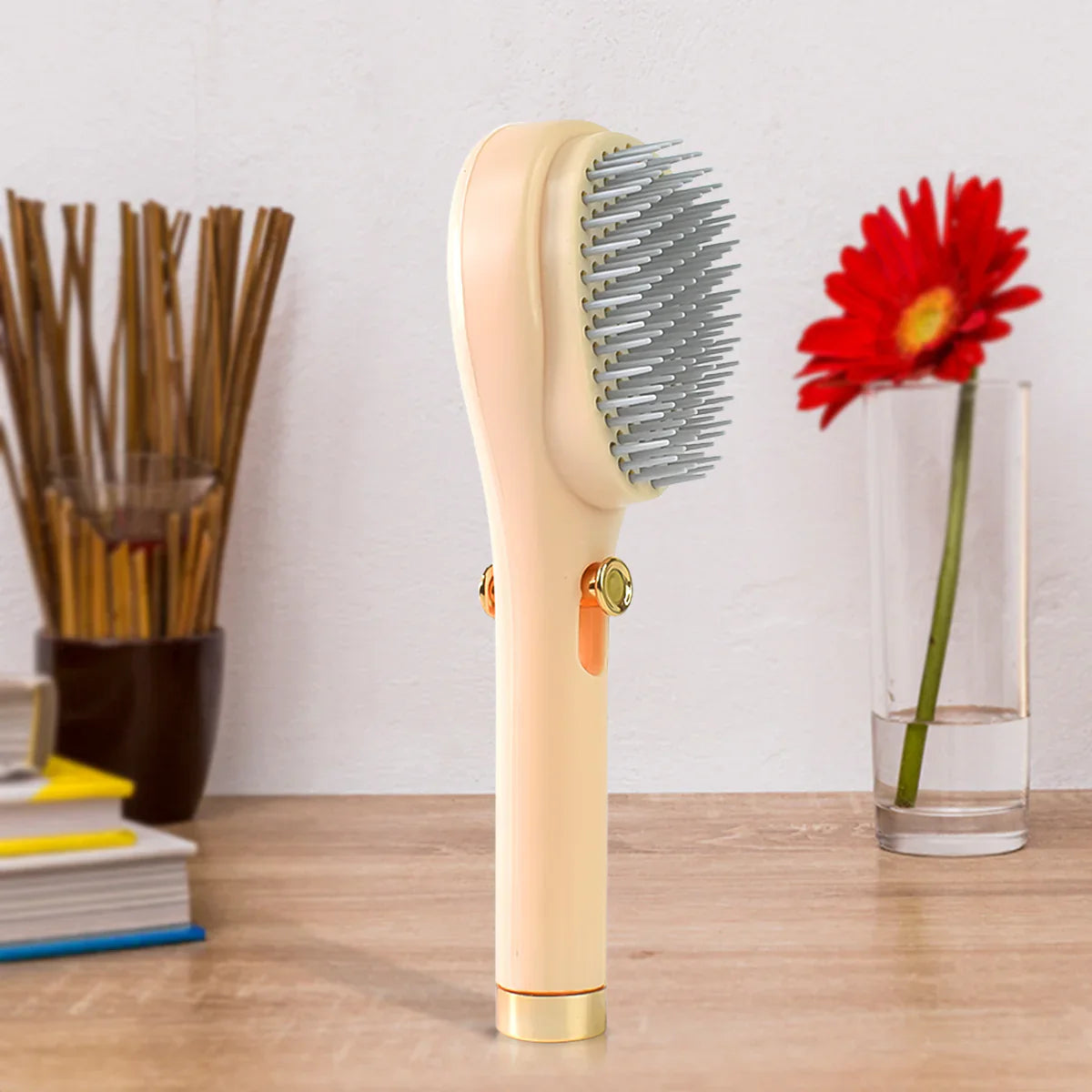 Silk Glide Pro Self-Cleaning Anti-Static Massage Comb