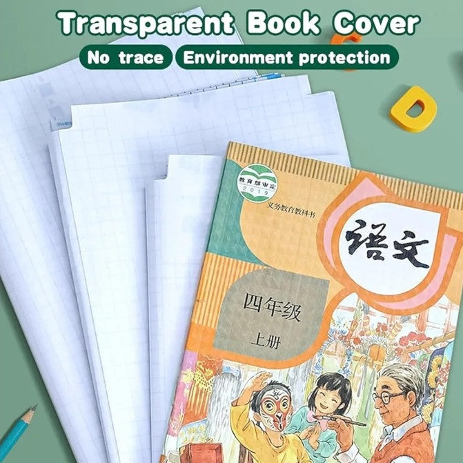 Waterproof Book Cover Sheets – 30 Self Adhesive Covers